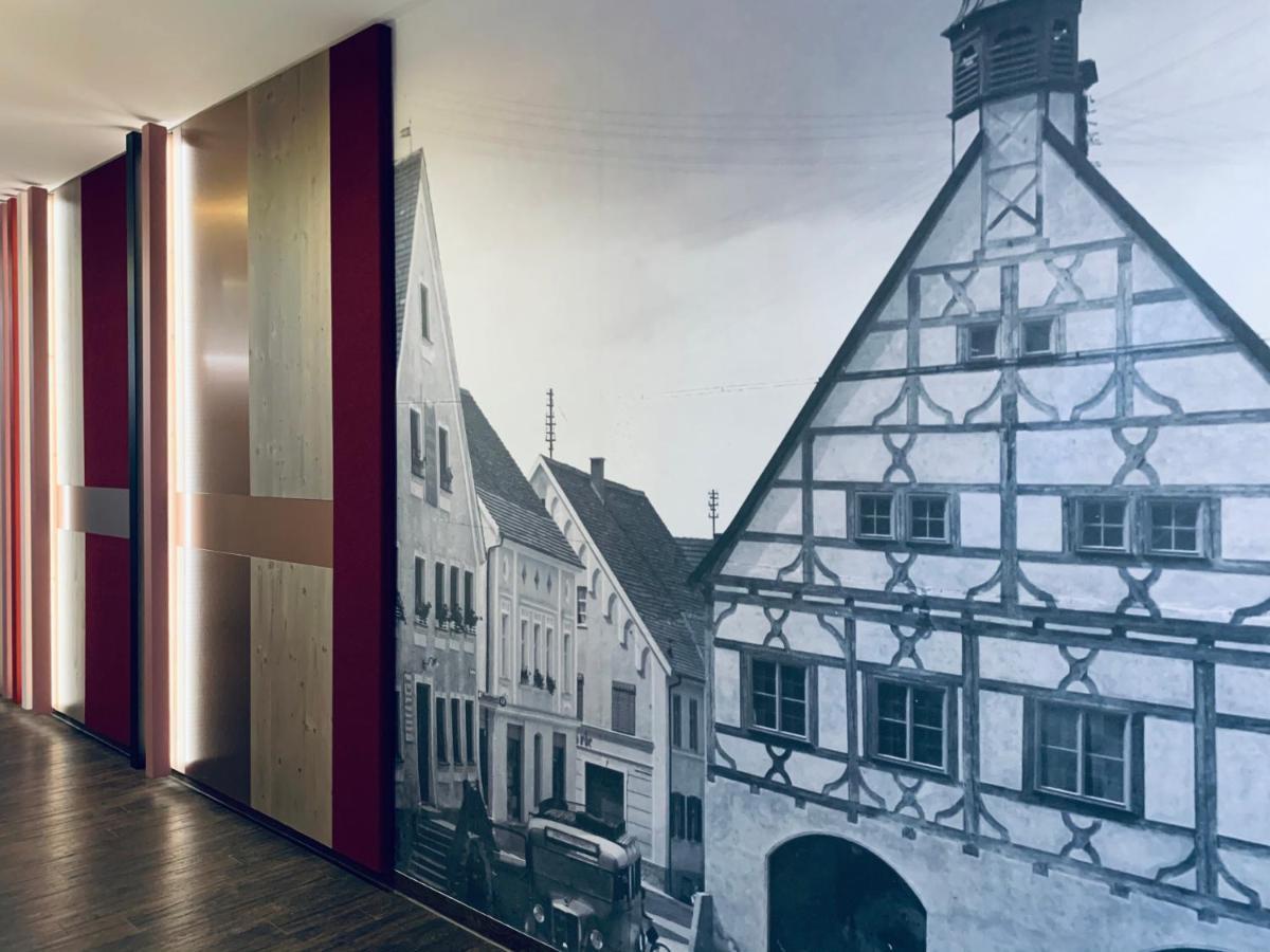 Stadthotel Kachelofen Krumbach Bagian luar foto